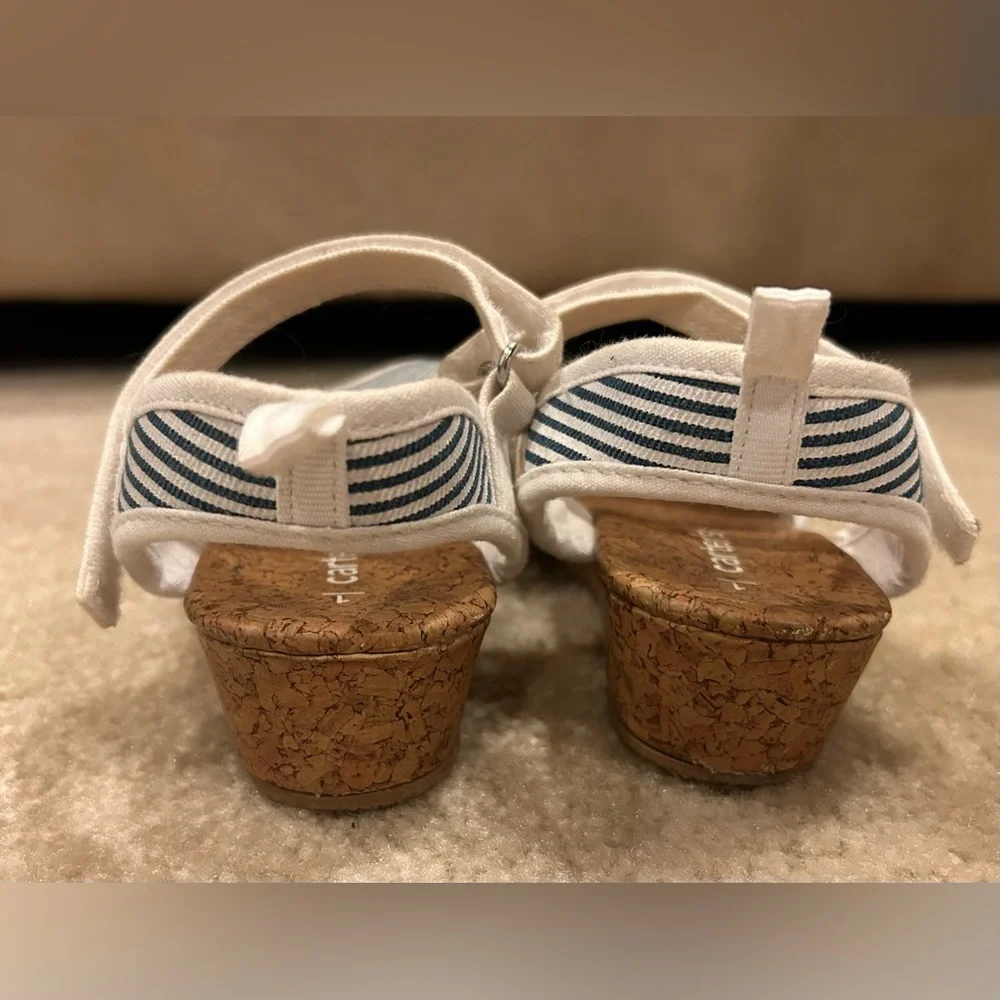 Carters Cork Wedge Sandal High Heel Girls 1